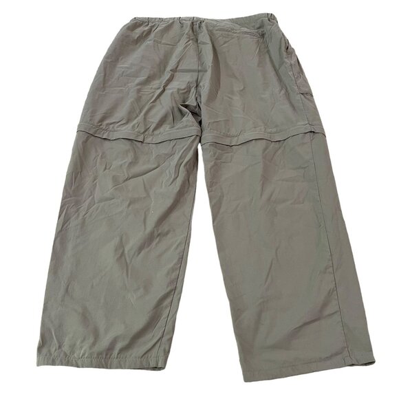 L.L. Bean Convertible Hiking Pants Men’s Size XL Khaki Insect Shield Belt 0AJV5 - Picture 2 of 5